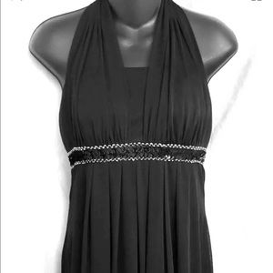 Black formal dress